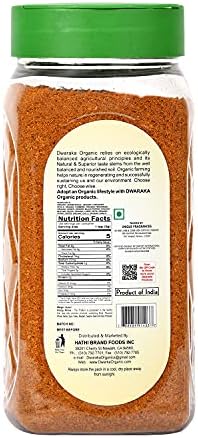Dwaraka Organic - Curry Powder Hot, 7oz, Healthy, Organic, Non GMO, All Natural