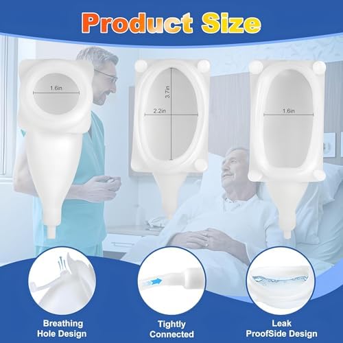 2026 Upgraded Version Intelligent Female Electric Urinal with Non-Invasive Sensitive Sensor Technology for Automatic Start, Bed Rest Anti-Leakage Design, 2000mL Large Capacity, 6.5 ft Catheter
