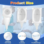 2026 Upgraded Version Intelligent Female Electric Urinal with Non-Invasive Sensitive Sensor Technology for Automatic Start, Bed Rest Anti-Leakage Design, 2000mL Large Capacity, 6.5 ft Catheter