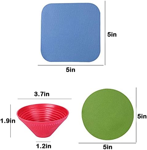 Jar Gripper Multi Purpose Reusable Rubber Gripper Jar Opener Gripper Rubber Jar Multi Purpose Bottle Lid Openers Fit for Most Bottles Set of 3