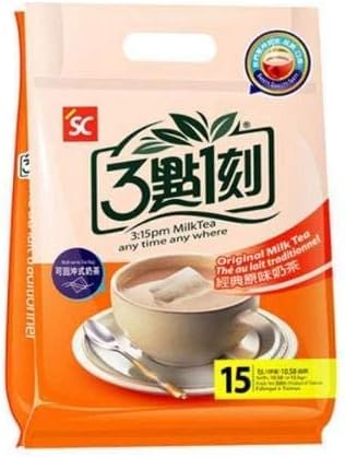 3:15pm Milk Tea - Classic Series - Authentic Bubble Tea (10 teabags) (Original Milk Tea, 30)