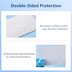 JMU 50 Sheets Dental Mixing Pads 3"x 3", 2 Sides Disposable Lab Mixing Papers, Small