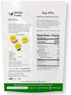 MITHILA FOODS 1 kg Ragi Atta Gluten-Free Finger Millet Flour High Fibre & Protein Soft Rotis Nachni/Kelvaragu Atta Authentic Traditional Flavor from Gumla, Jharkhand - India's Ragi Capital