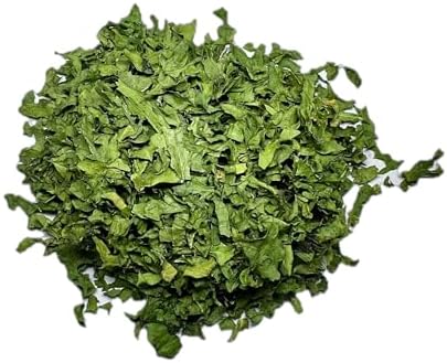 SHROOTS Dehydrated Mustard Greens (Sarson Saag) 60g (2.11oz) Air Dried Mustard Leaves Dried Sarson Saag Gluten Free, Vegan, No Preservatives For Soups, Stews, Curries & Stir Fry Camping & Emergency Food