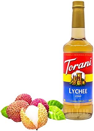 Torani Lychee Syrup, 750 ml bottle