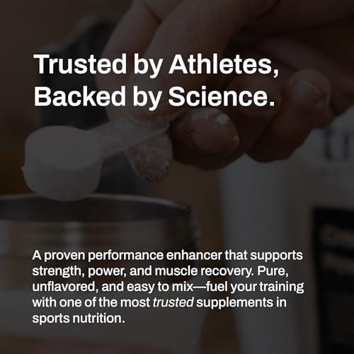 True Nutrition Creatine Monohydrate Powder - Micronized Creatine, 2g per Serving - Supports Muscle Strength, Power & Recovery - Non-GMO, Gluten Free, Vegan - Pre & Post Workout Supplement - 500g