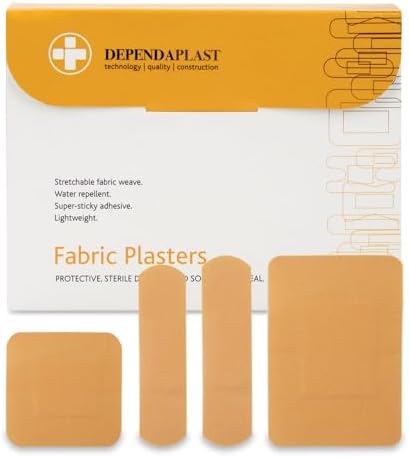 Reliance Medical Dependaplast Advanced Fabric Plasters Assorted Box of 100