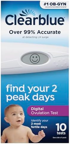 Clearblue Digital Ovulation Test, 10 Count