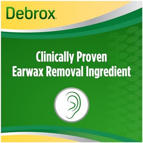 Debrox Ear Wax Removal Kit, Bulb Syringe & 0.5 Fl Oz Ear Wax Removal Drops with Carbamide Peroxide