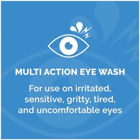 Optrex Multiaction Eye Wash with Eye Bath x 300ml