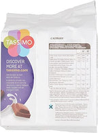TASSIMO Cadbury Hot Chocolate Drink 16 Discs, 8 Servings (Pack of 5, Total 80 Discs/pods, 40 Serving