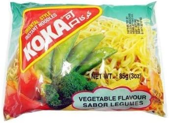 Koka Noodles Vegetable Flavour - 85g x 4