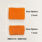 Couver Kids 1-Inch Slim Sweatbands 12 Pieces Bulk Pack - Cotton Terry Cloth Wristband for School, Church, YMCA Activities or evens