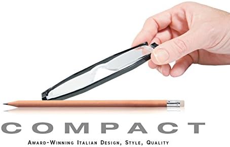Nannini Compact One Optics 1.0 Temples Reading Glass (Crystal)