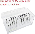 J&J Ortho Orthodontic Arch Wire Holder Organizer Box with Lid (12 sizes)