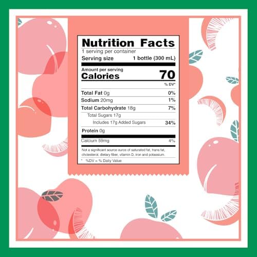 Aloe vera juice (Peach flavored) with bigger chunky pure aloe pulp (6 Packs) Plant based juice great for hydration and contains large aloe pulp. It is healthy for adults and kids