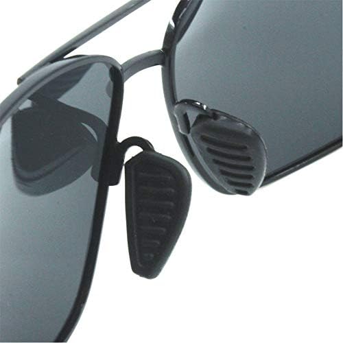 Sunglass Nose Pads Eyeglass Nose Pads Slip On Push in 17mm 3Paris Soft Silicone Replacement Nose Piece Pads on Nosepads for Glasses Eyeglasses Sunglasses