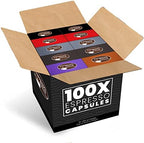 ESPRESSO ITALIA Capsules Compatible with Nespresso Machines, 100 Count - VARIETY PACK, Italian Coffee Pods Expresso
