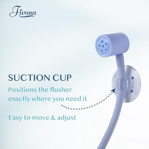Sitz Bath Flusher Tube for for Sitz Bath Seat with Pump and Sprayer | Flush Hose for Portable Bidet