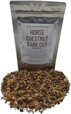 Horse Chestnut Bark, Made from 100% Aesculus Hippocastanum Bark, Cut & Dried - Net weight: 1.5oz/42.5g