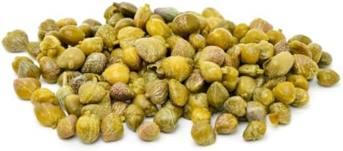 DIVINA Organic Capers, Non Pareil, 3.5 oz, (2-Pack)