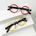 Eyekepper 4 Pack Round Reading Glasses for Women Retro Readers Eyeglasses