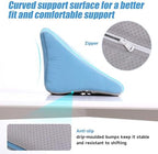 Lateral Support for Wheelchair Side Guards, Wheelchair Back Support Wedge Cushion for People Unable to sit Upright in wheelchairs - Only 1 Cushion in Package