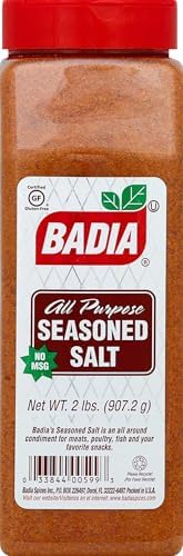 Badia Seasoned Salt, 2 Pound (Pack of 6)