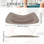 Hotop 6 Pairs Heel Cushion Pads for Women Adhesive Heel Grips Stickers Liner Inserts Ankle Protector for Loose Shoes Back(Colorful)