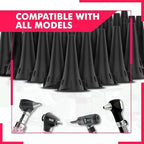 4.25mm Disposable Ear Specula for W-e-l-c-h A-l-l-y-n Otoscopes Speculums,Compatible with All Universal Otoscopes, Disposable Otoscope Covers, Plastic Replacement Specula Tips|Black Color|Bag of 1000|