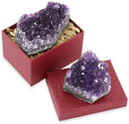 Natural Amethyst Crystal Stone, Meditation Aid, Energy Cleansing, Sleep & Stress Relief, Healing Crystals for Feng Shui Decor, Energy Healing Tool (0.5lb)