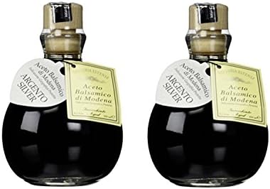 Fattoria Estense Silver Label Aceto Balsamico Di Modena Vinegar, 8.5 Fluid Ounce (Pack of 2)