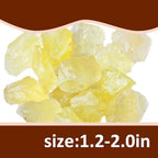 Raw Crystals, Large 1.2-2.0" Healing Crystal Natural Rough Stones for Intuition,Chakra,Meditation,Decoration,Polishing,Energy Work (Citrine, 3.5oz-1.2-2.0"raw Crystals)