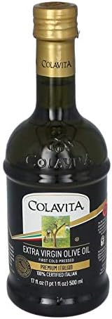 Colavita Premium Italian Extra Virgin Olive Oil 17 fl. oz., Glass Bottle