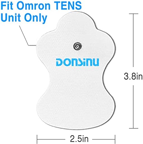 10 Pcs Durable Compatible with Omron Tens Unit Replacement Pads,5Pairs Replacement Electrotherapy Pads