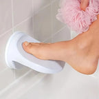 Shower Foot Rest with Suction Cups, Bathroom Wall Mounted Foot Pedal - No Drill Adjustable Height Step for Shaving Legs & Washing Feet, Secure Hold on Tile (1)
