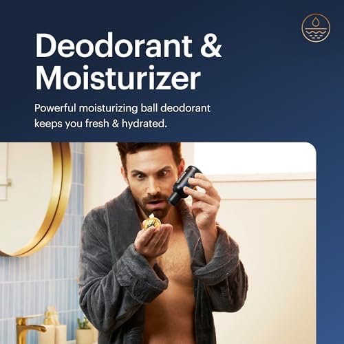MANSCAPED® The Crop Preserver®, Men's Ball Deodorant Lotion, Male Care Hygiene Moisturizer, Anti-Chafing Groin Protection with Cooling Aloe Vera, Persevere® Scent, 4oz