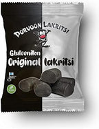 2x150g Porvoon Lakritsi liquorice glutenfree and vegan candy bags