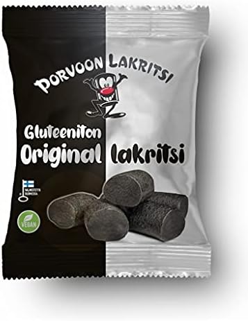 2x150g Porvoon Lakritsi liquorice glutenfree and vegan candy bags