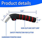 2Pack Car Door Handle for Elderly Car Handle Assist Support Multifunction Handle for Elderly and Handicapped (Red)