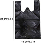 Sanitary Napkin Disposal Bags, 200 PCS Personal Disposal Bags For Women Trash Bags With Handle For Feminine Hygiene Product - Black