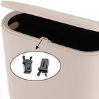 Sooyee Trash Can Plastic Lock Self 5pcs Black Self,Locking Switch Replacement Catch Compatible Touch Lid Bin Repair Clip