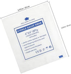 Beaupretty 50pcs Breathable Cotton 10x10cm Non-Adhesive Medical Bandaging for First Aid Dressing and Emergency Care