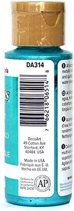 DecoArt DA314-3 Dada314-3 Paint Acrylic Peacock Pearl 2 Oz