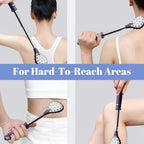 ‌Retractable Back Scratcher with Magnetic Beads - Stainless Steel Telescoping Handle, Dual-Sided Itch Relief, Portable Massage Tool for Back, Scalp & Foot
