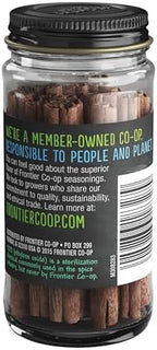 Frontier Co-op Cinnamon Sticks, Whole 2.75", 1.02 oz - Korintje Cinnamon for Mulled Drinks, Cider, and Tea