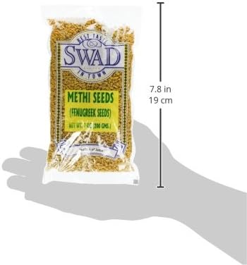 Swad Fenugreek (Methi) Seeds 7oz- Indian Grocery,spice