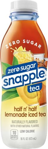 Snapple Diet Half and Half, 16 oz (Pack of 4)