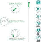 10Pcs Long Enema Nozzle Tip Colon Tube Kit for Colon Cleansing, Enema Anals Applicator Enema Attachment Adapter Man Enema Coffee,Enema Replacement Accessories Catheter Health Detox Rectal Cleanser