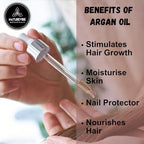 Naturevibe Botanicals Argan Oil 32 Fl oz – Cold Pressed, Unrefined, Pure Moroccan Argan Oil for Hair, Skin, Face & Massage – Natural Carrier Oil for DIY Beauty & Aromatherapy
